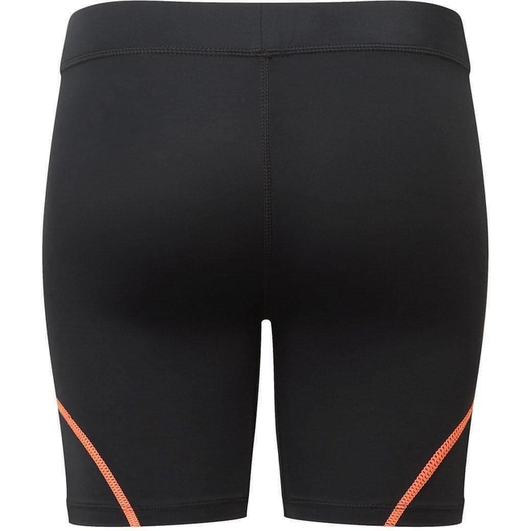 More Mile Compression Womens Short Running Tights - Black - Start Fitness