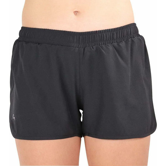 More Mile Core 2 In 1 Womens Running Shorts - Black - Start Fitness