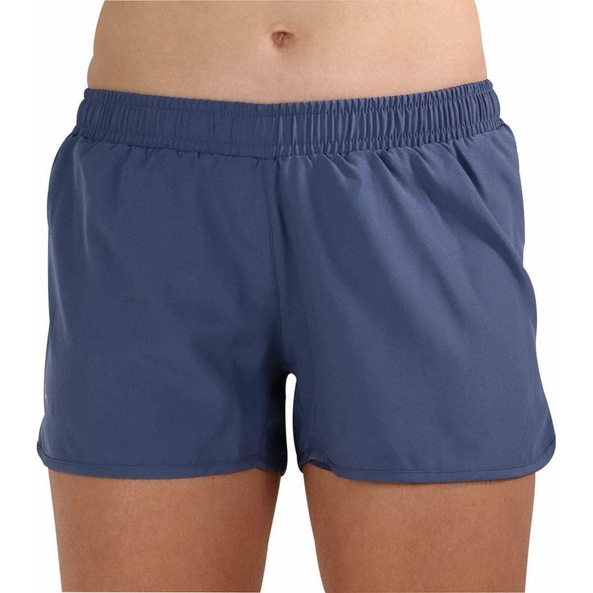 More Mile Core 2 In 1 Womens Running Shorts - Blue - Start Fitness