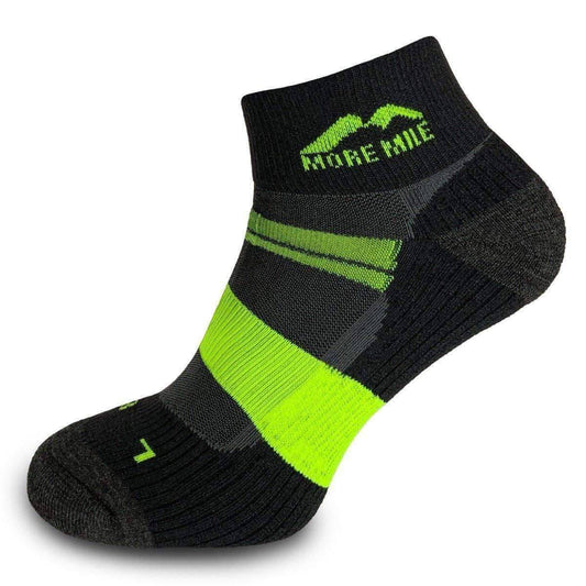 More Mile Endurance Running Socks - Black - Start Fitness
