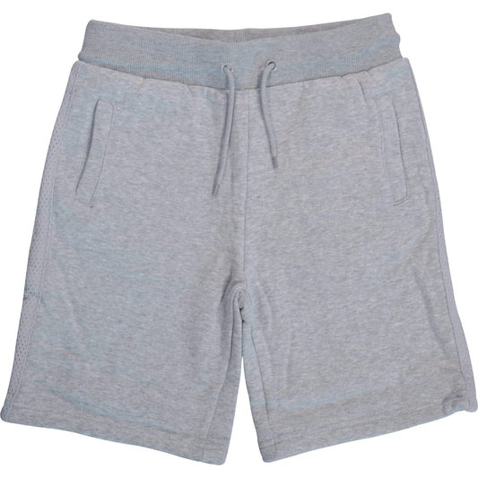 More Mile Fleece Boys Sweat Shorts - Grey 5055604373208 - Start Fitness