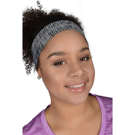 More Mile Flyaway Tamer Headband - Grey 5055604343829 - Start Fitness