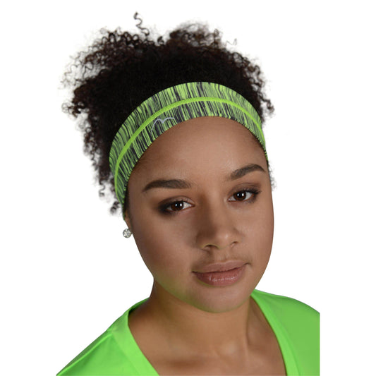 More Mile Flyaway Tamer Headband - Yellow 5055604343836 - Start Fitness