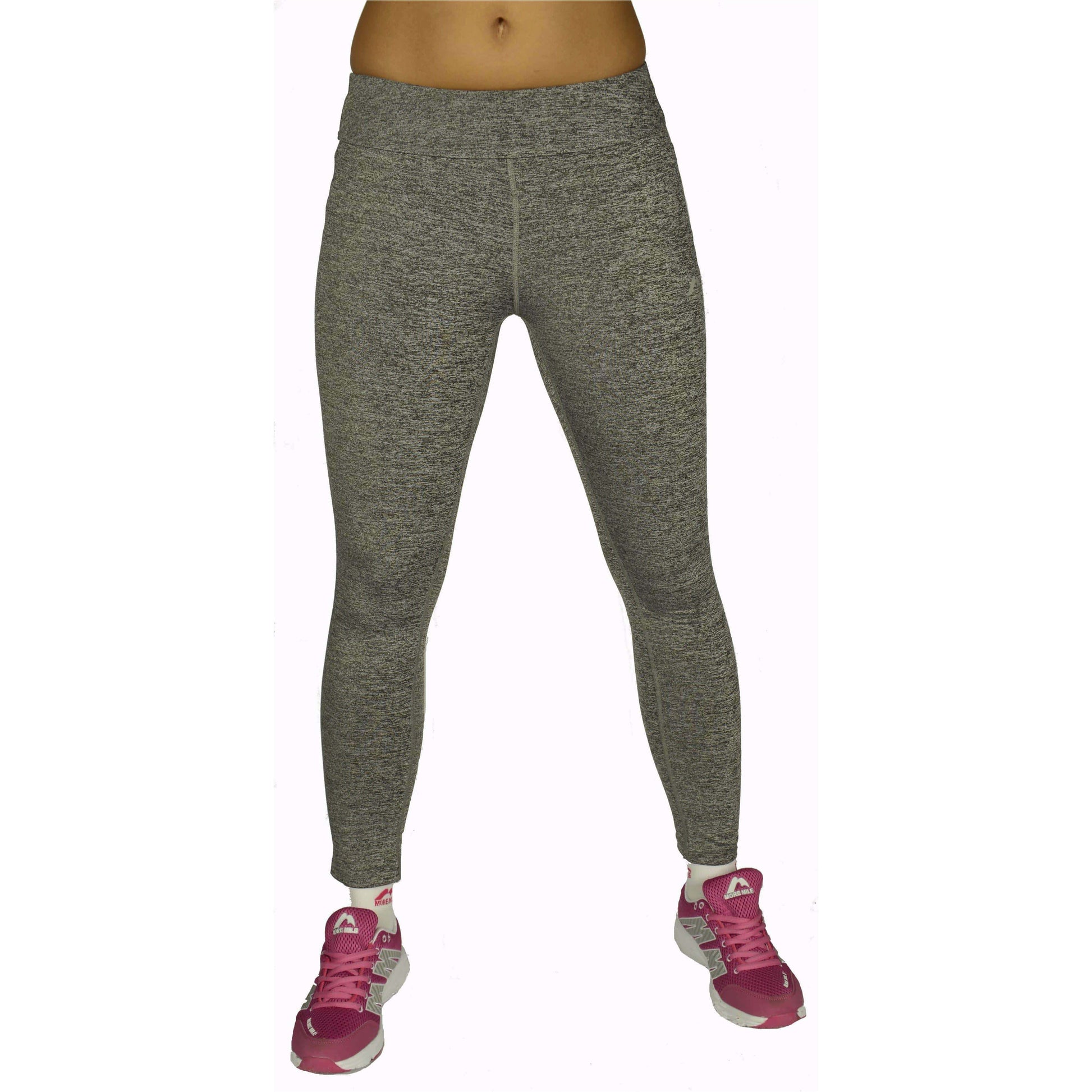 More Mile Heather Womens Training Pants - Grey 5055604328680 - Start Fitness