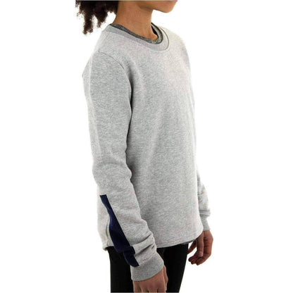 More Mile Junior Fleece Sweatshirt - Grey - Start Fitness