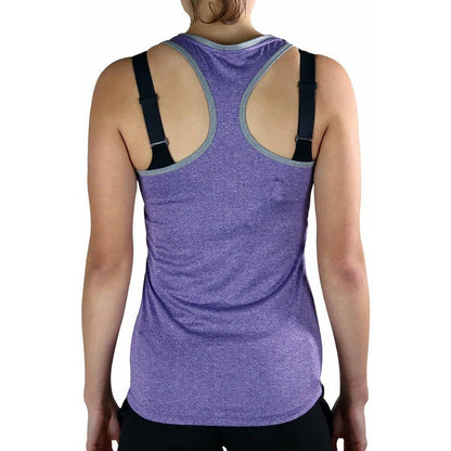 More Mile Marl Womens Running Vest - Purple - Start Fitness