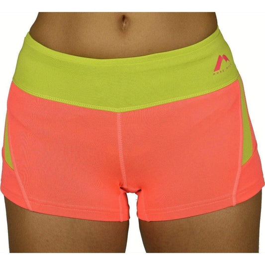 More Mile More-Tech Womens Boy Running Shorts - Pink - Start Fitness