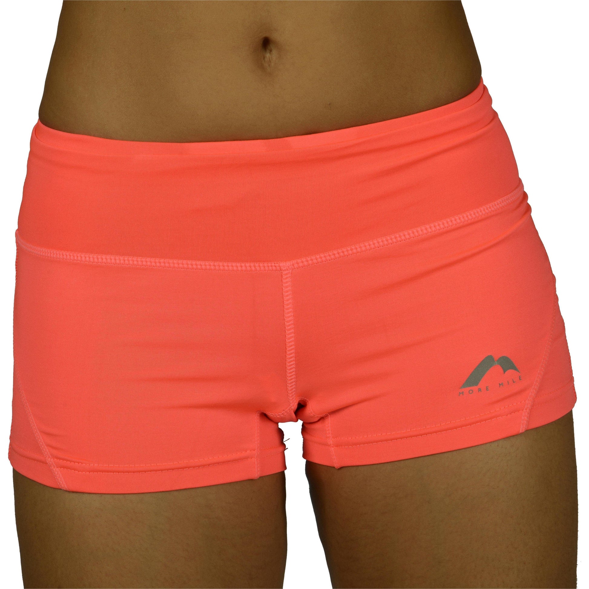 More Mile More-Tech Womens Boy Running Shorts - Pink 5055604327119 - Start Fitness