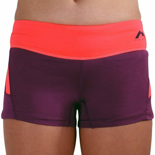 More Mile More-Tech Womens Boy Running Shorts - Purple - Start Fitness