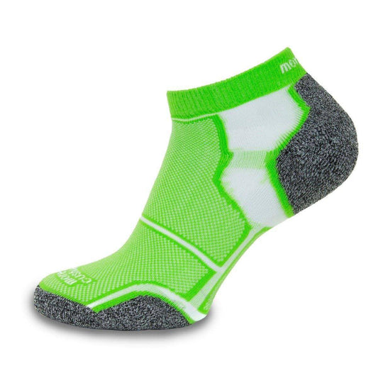 More Mile New York Cushioned Running Socks - Green - Start Fitness