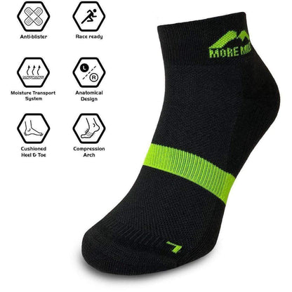 More Mile Preventer Double Layer (3 Pack) Running Socks - Start Fitness