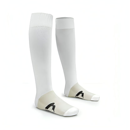 More Mile Pro Football Socks Junior - White 5055604319992 - Start Fitness