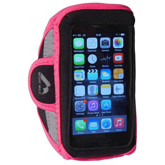 More Mile Running Armband Phone Carrier - Pink 5055604339341 - Start Fitness