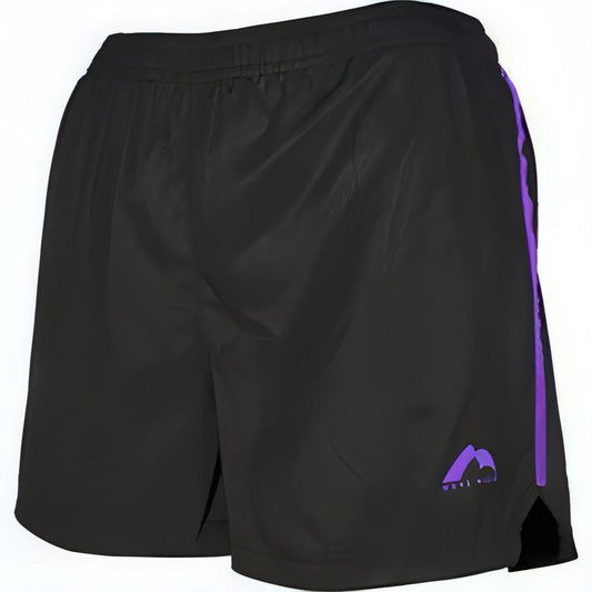 More Mile Square-Cut Womens Running Shorts - Black 5055604327416 - Start Fitness