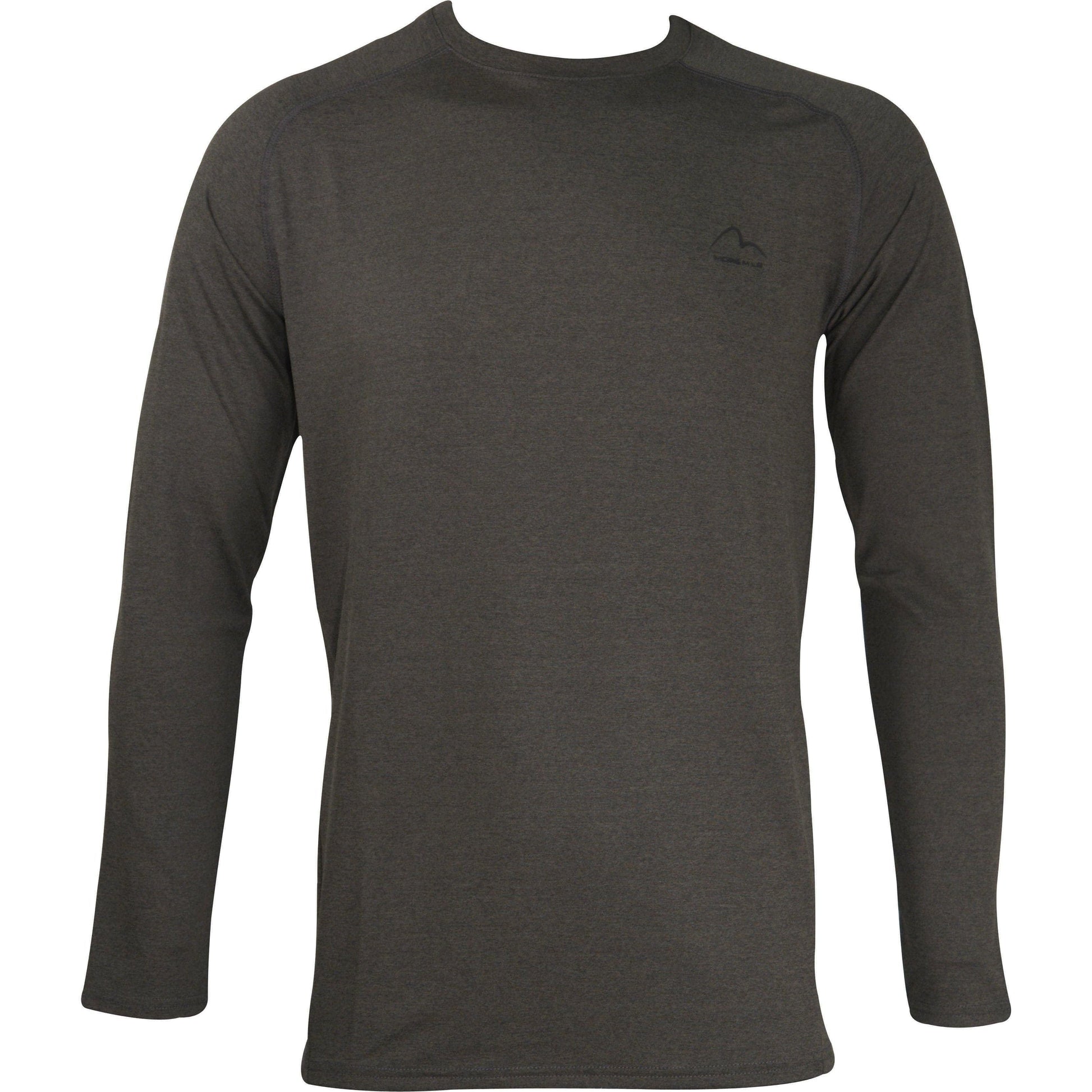 More Mile Train To Run Mens Long Sleeve Running Top - Grey 5055604363582 - Start Fitness