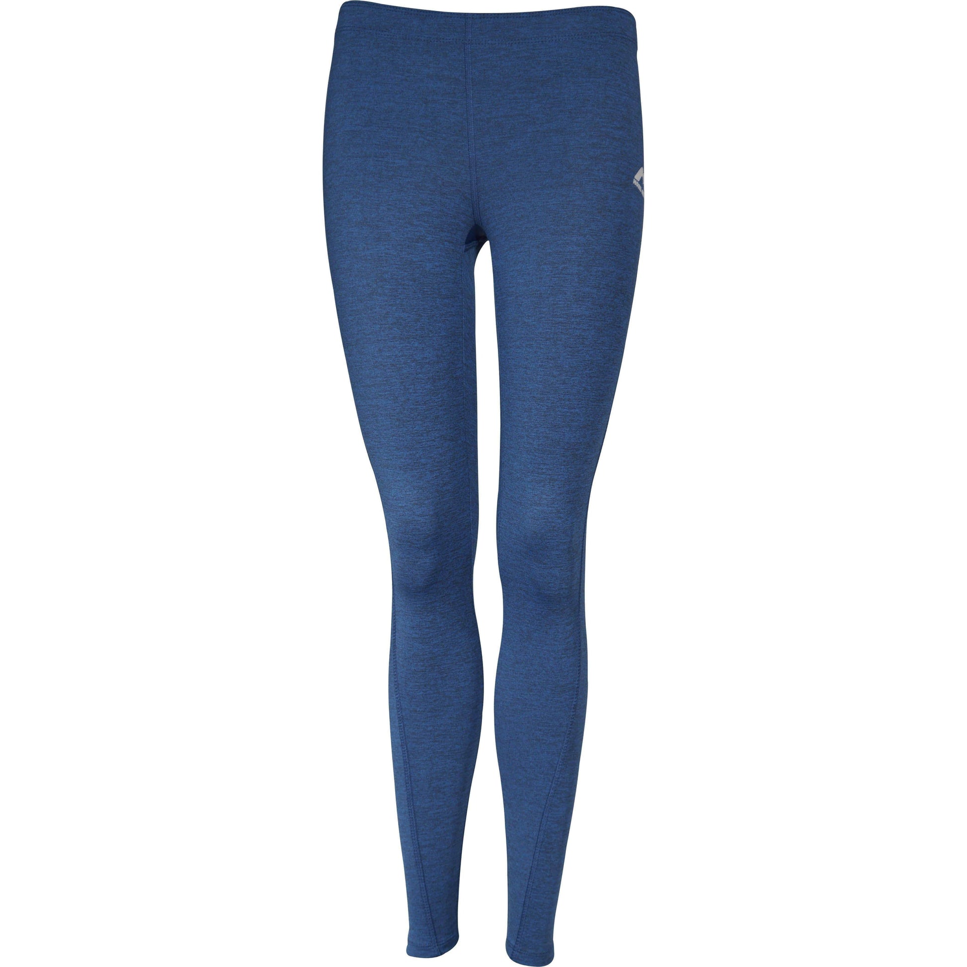 More Mile Train To Run Womens Long Running Tights - Blue - Start Fitness