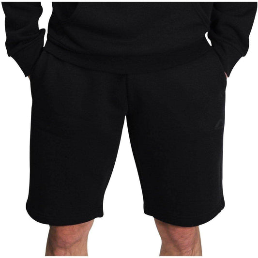 More Mile Vibe Fleece Mens Sweat Shorts - Black 5055604368877 - Start Fitness
