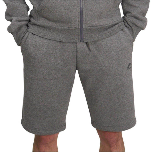 More Mile Vibe Fleece Mens Sweat Shorts - Grey 5055604368976 - Start Fitness