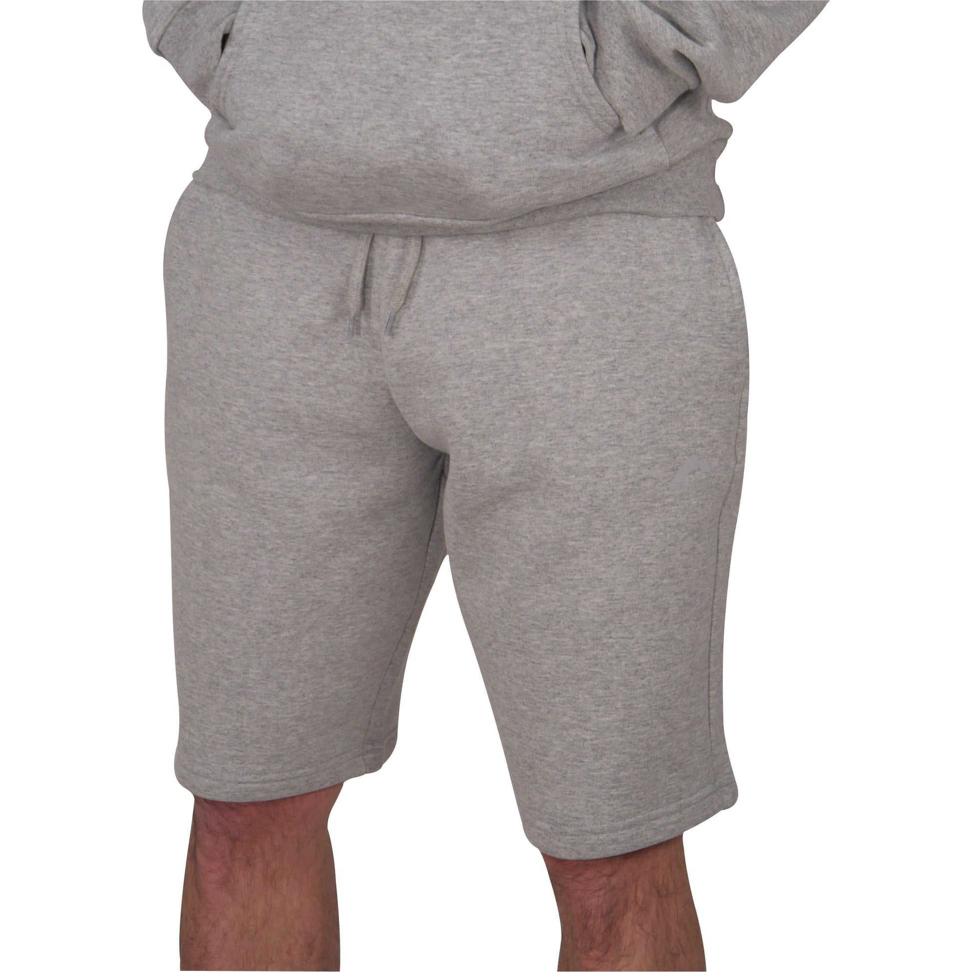 More Mile Vibe Fleece Mens Sweat Shorts - Grey 5055604369027 - Start Fitness