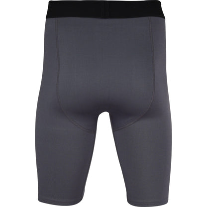 More Mile Warrior Baselayer Mens Training Short Tights - Grey - Start Fitness