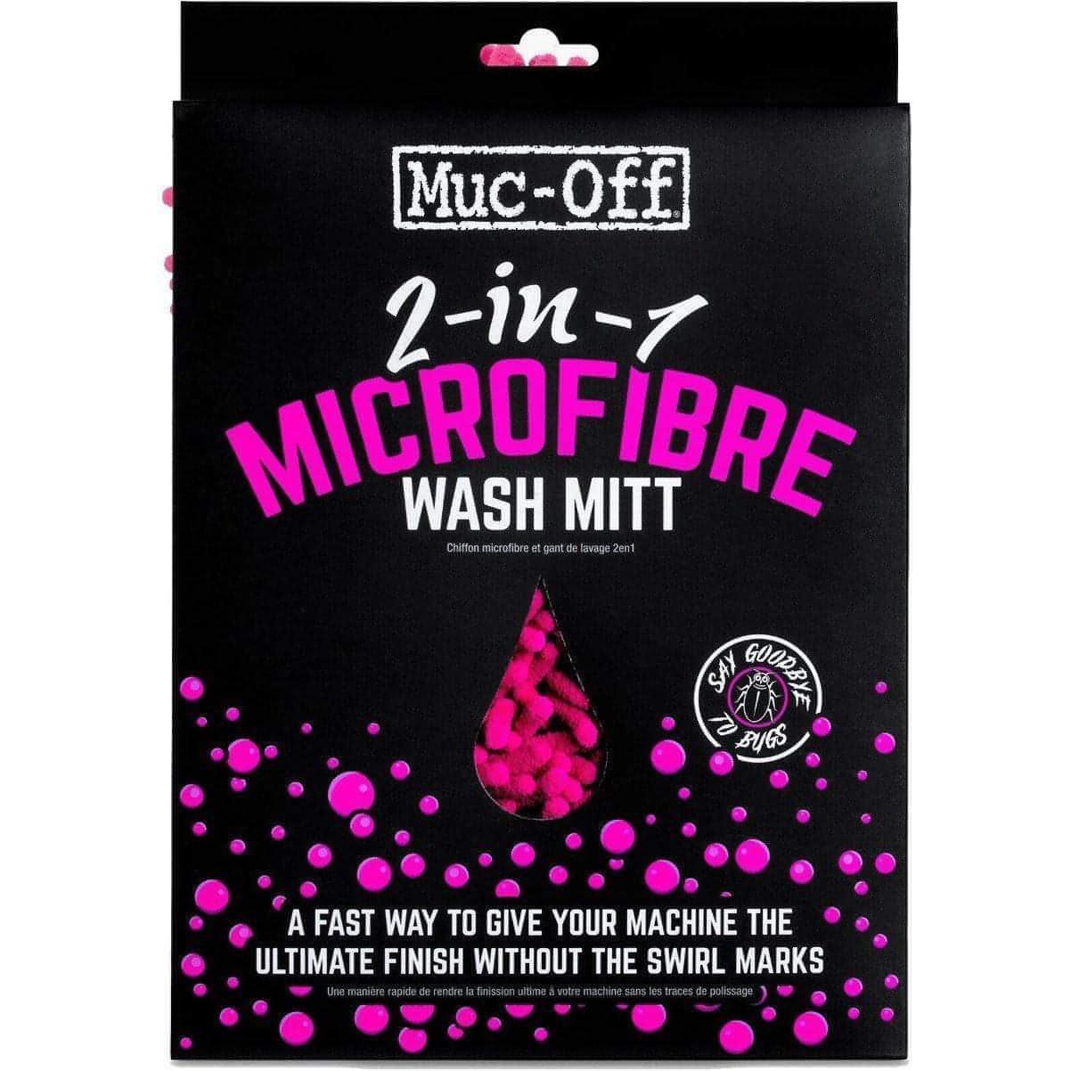 Muc-Off 2 In 1 Microfibre Wash Mitt 5037835209525 - Start Fitness