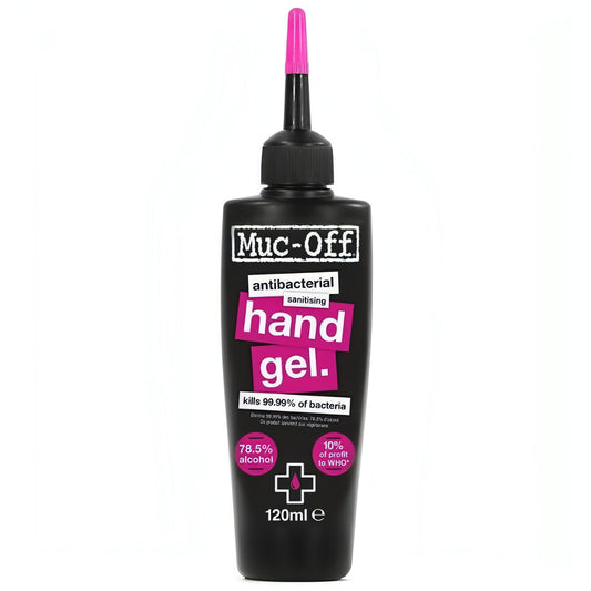 Muc-Off Antibacterial Hand Sanitising Gel - 120ml 5037835207095 - Start Fitness
