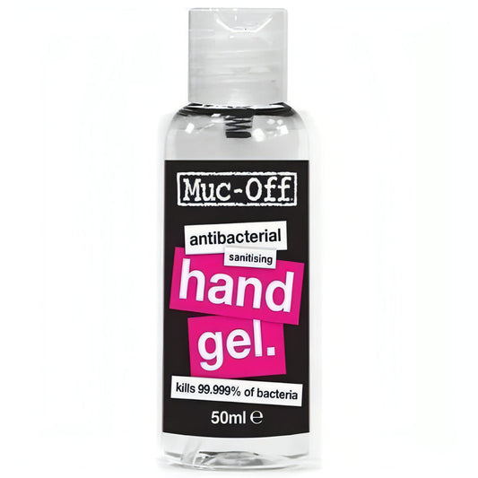 Muc-Off Antibacterial Hand Sanitising Gel - 50ml 5037835207071 - Start Fitness