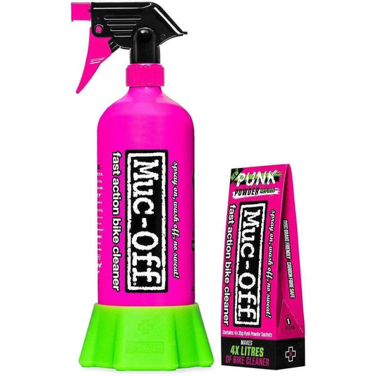 Muc-Off Bottle For Life Punk Powder Bike Cleaner Bundle 5037835212624 - Start Fitness