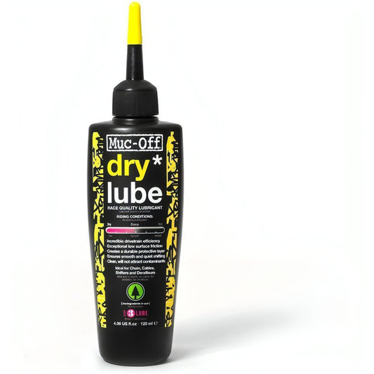 Muc-Off Dry Lube Bike Chain Lubricant 120ml - Black 5037835966008 - Start Fitness