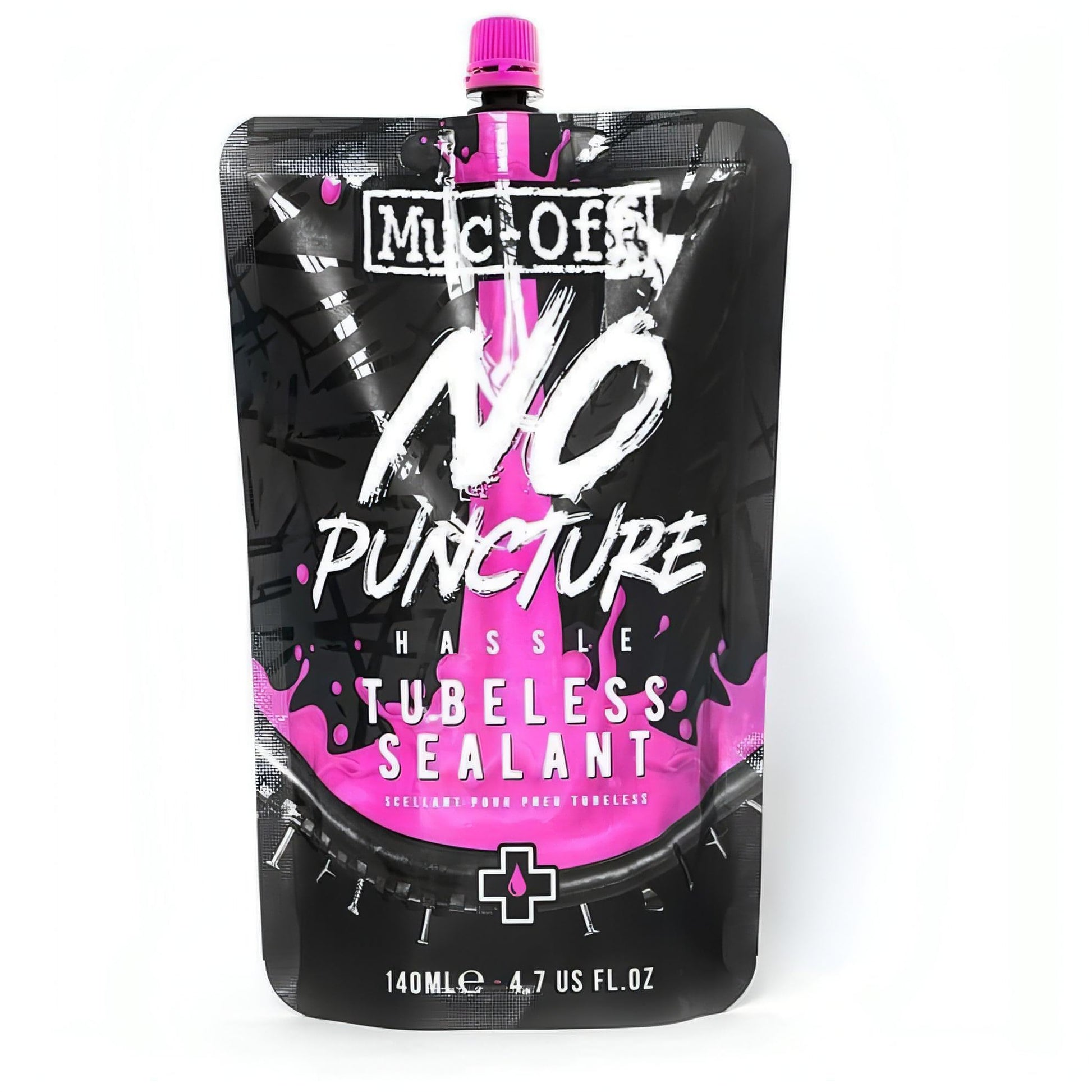 Muc-Off No Puncture Hassle Tubeless Tyre Sealant 140ml 5037835821000 - Start Fitness