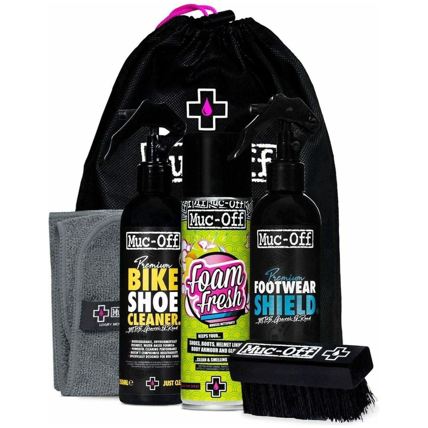 Muc-Off Premium Bike Shoe Care Kit 5037835208498 - Start Fitness