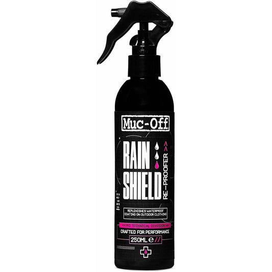 Muc-Off Rain Shield Re-Proofer 250ml Spray 5037835210934 - Start Fitness