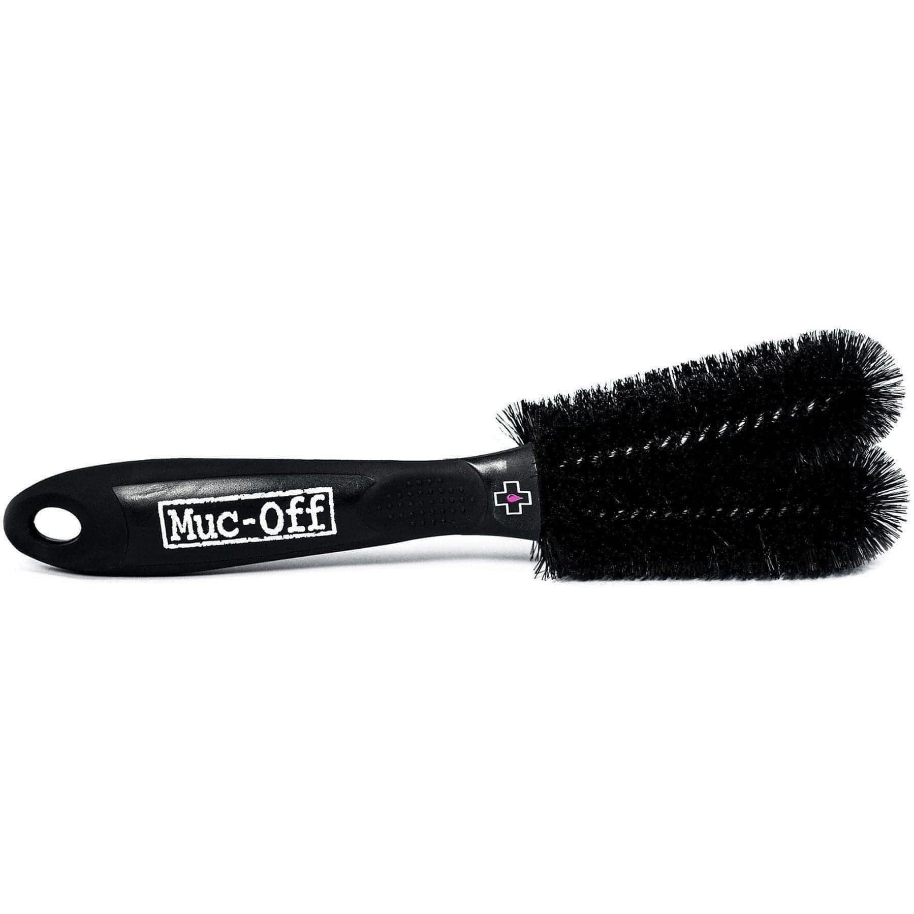 Muc-Off Rubberised Two Prong Bike Cleaning Brush 5037835373004 - Start Fitness