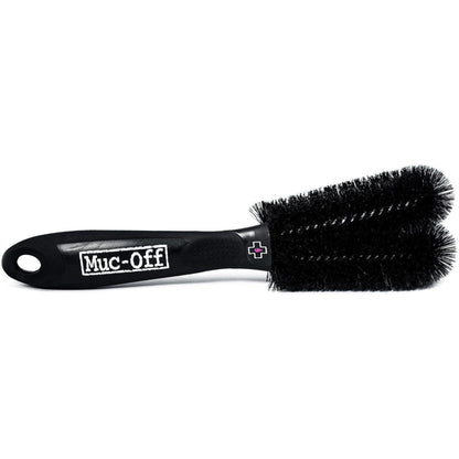 Muc-Off Rubberised Two Prong Bike Cleaning Brush 5037835373004 - Start Fitness