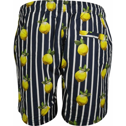 Nordam Lemons Mens Swim Shorts - Navy - Start Fitness