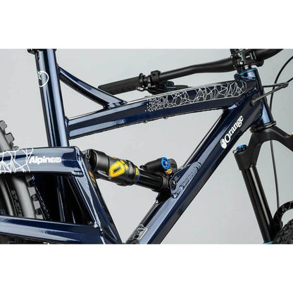 Orange Alpine Evo SE Mountain Bike 2022 - Lazer Blue - Start Fitness