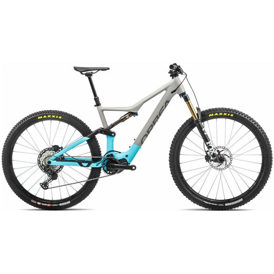 Orbea Rise H10 Electric Mountain Bike 2022 - Grey - Start Fitness