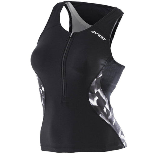 Orca Core Support Womens Tri Vest Tank Top - Black - Start Fitness