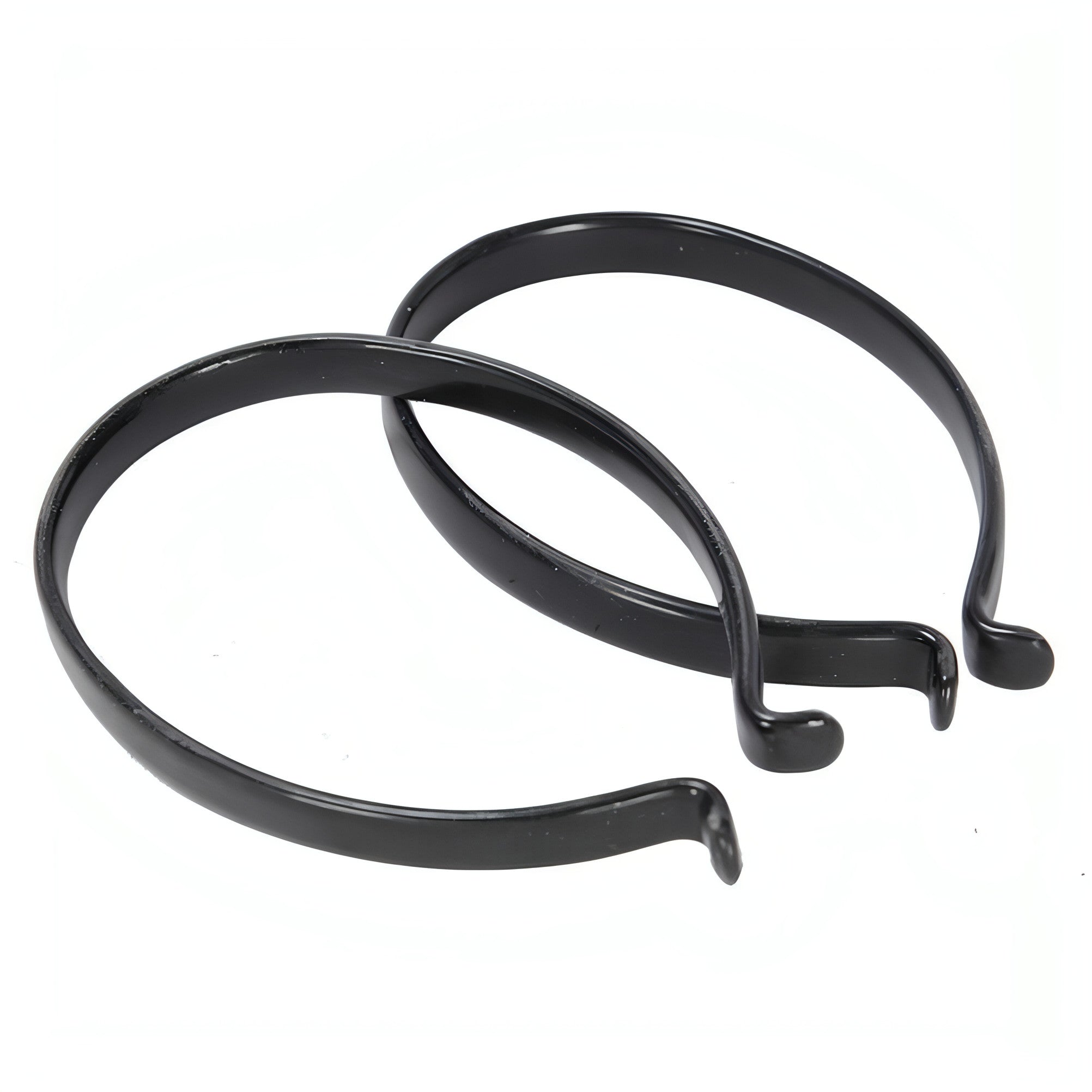 Oxford PVC Coated Trouser Clips - Black – Start Fitness