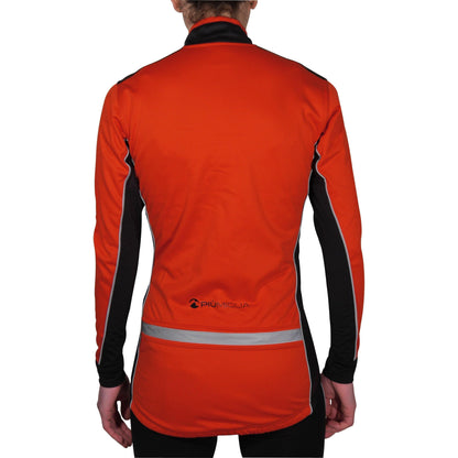 Piu Miglia Bari Soft Shell Womens Cycling Jacket - Red - Start Fitness