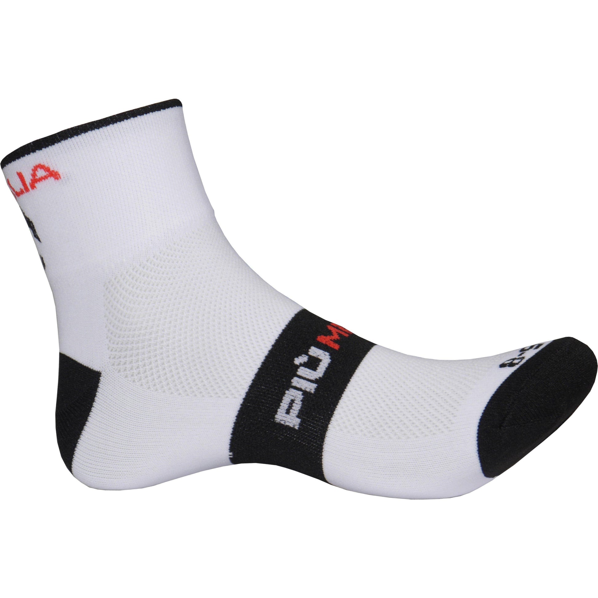 Piu Miglia Monza Cycling Socks - White 5055604342365 - Start Fitness
