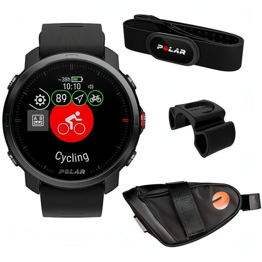Polar Grit X HRM with GPS Cycling Bundle 725882058290 - Start Fitness