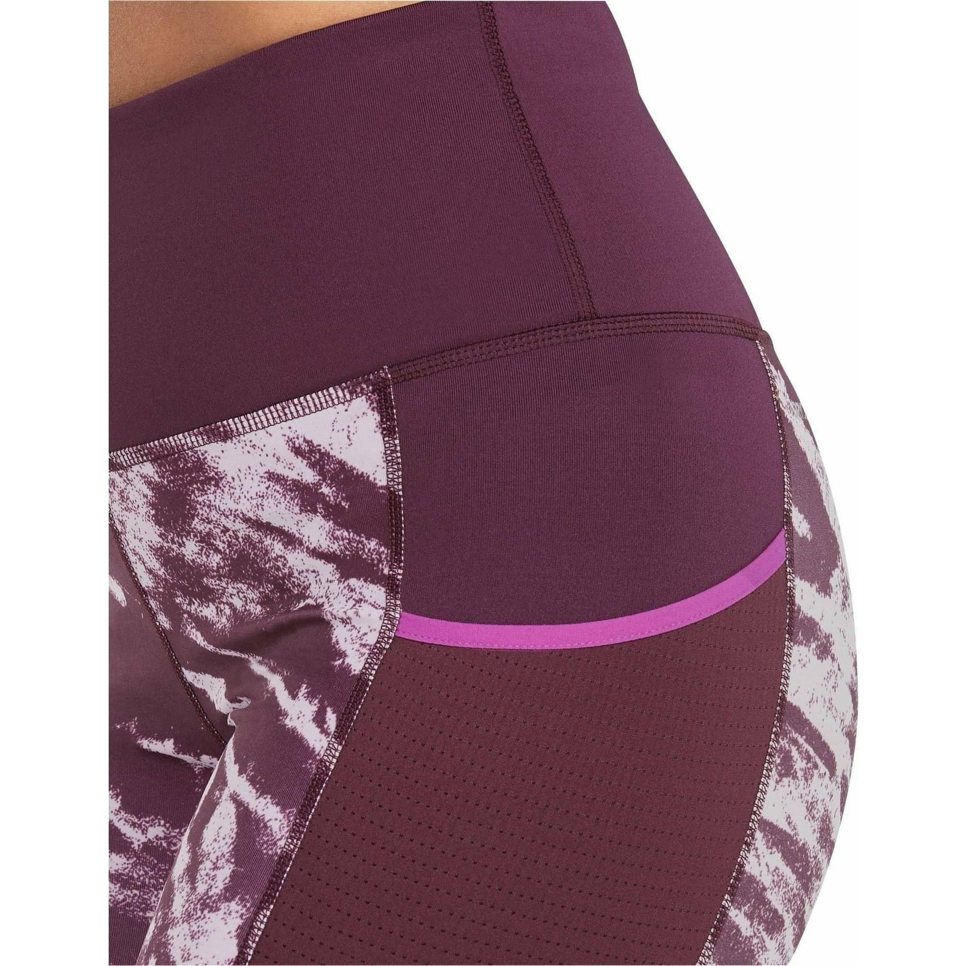 Puma 5K Graphic High Waist Womens 7/8 Running Tights - Purple - Start Fitness