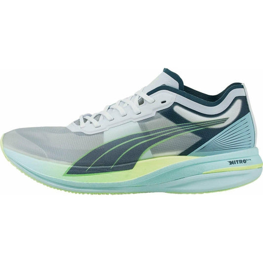 Puma Deviate Nitro Elite Racer Mens Running Shoes - White - Start Fitness