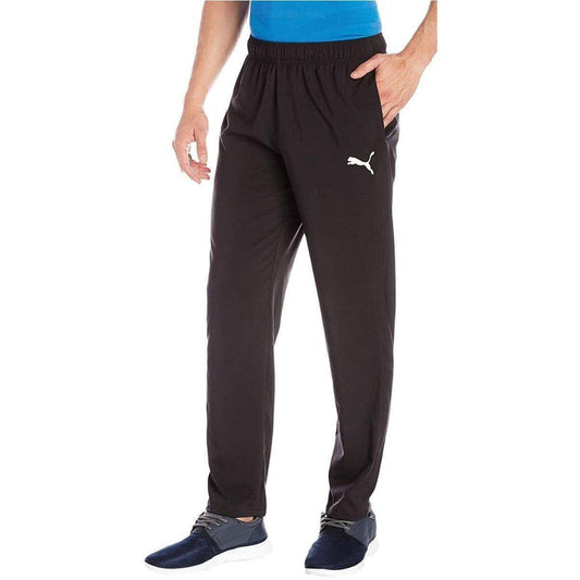 Puma Essential Woven Mens Track Pants - Black - Start Fitness