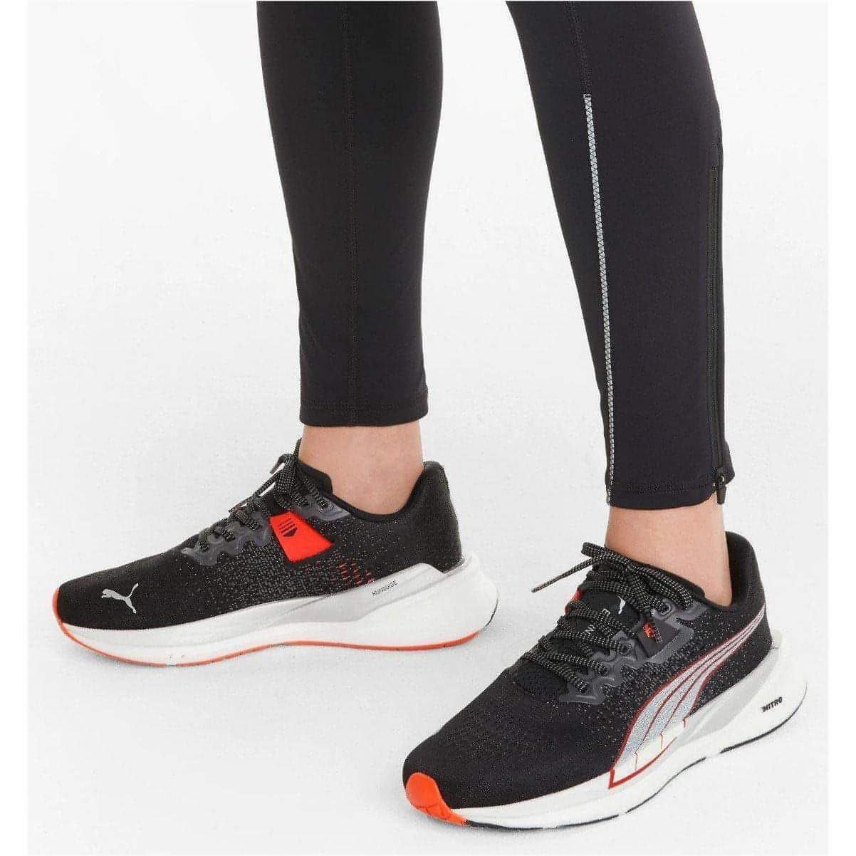 Puma Eternity Nitro Womens Running Shoes - Black - Start Fitness