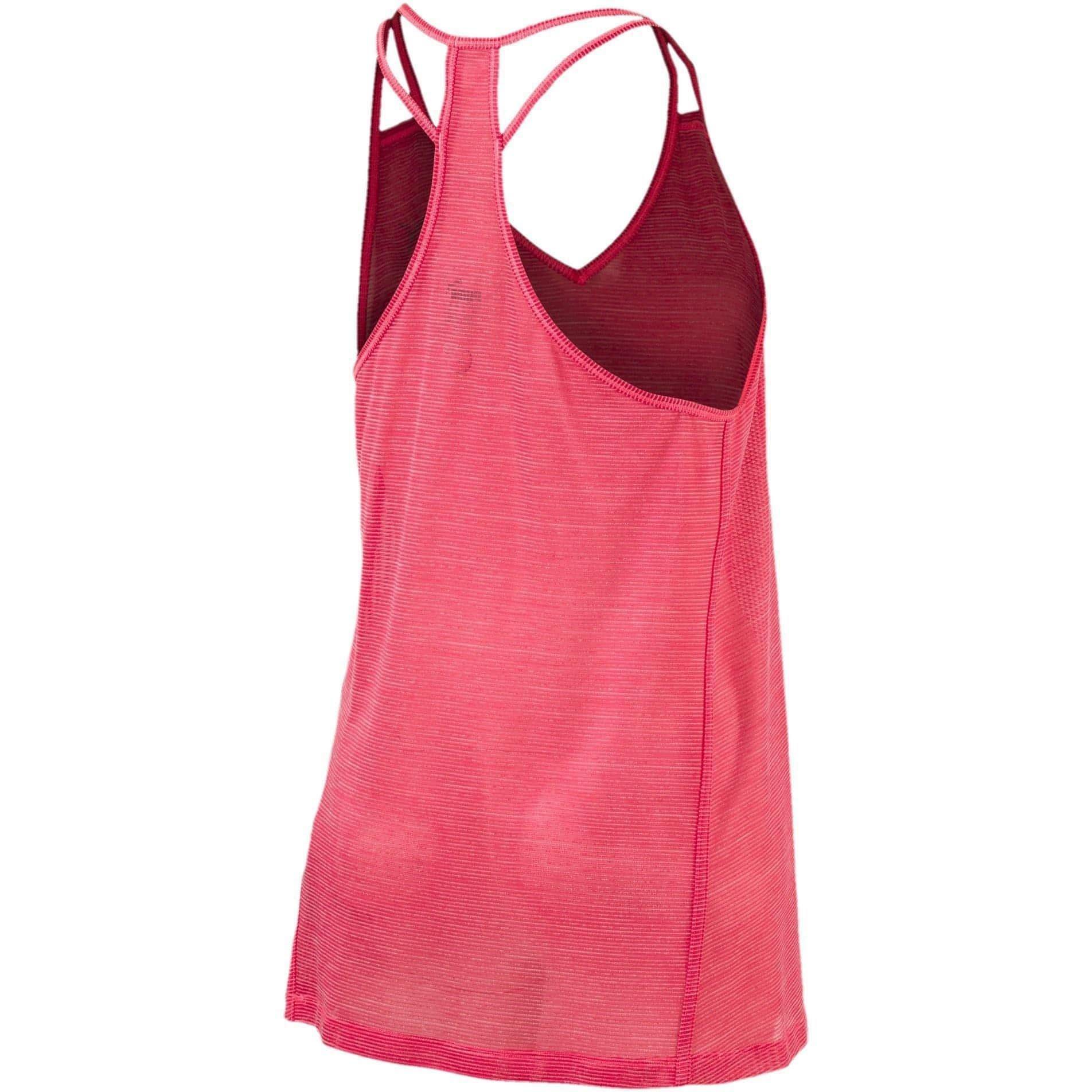Puma Mesh It Up Womens Training Layer Vest Tank Top - Pink - Start Fitness
