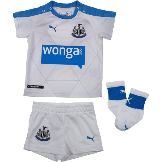 Puma Newcastle United Away 2015-16 Football Baby Kit - White - Start Fitness
