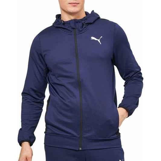 Puma RTG Full Zip Mens Hoody - Navy - Start Fitness