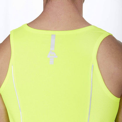 Red Tag Activewear Mens Running Vest - Yellow - Start Fitness